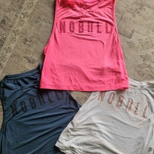 SOLD!! NOBULL Cropped Tanks